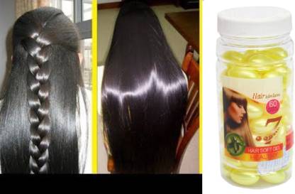 HUZURLU Dandruff free hair Fall controlled healthy hair CAPSULE