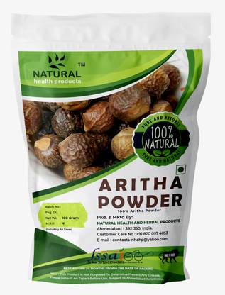 Natural health Products Aritha Powder - Your Eco-Friendly Hair Care Choice Hair Pack Strong Hair Wash