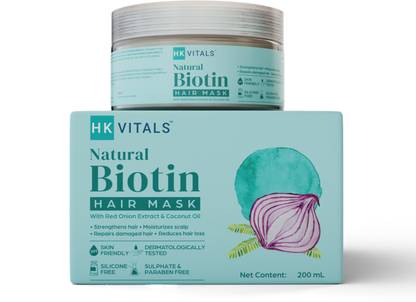 HK VITALS by HealthKart Biotin Hair Mask, Hair Spa Cream, Anti Hair Fall Mask