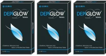 Depiglow Whitening Tab pack of 3*10 tablet