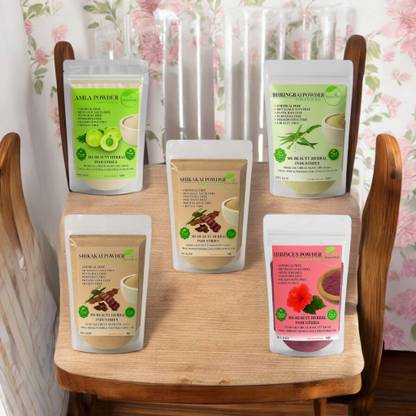 Beautoherb Amla reetha Shikakai Hibiscus Bhringraj Powder Fresh product