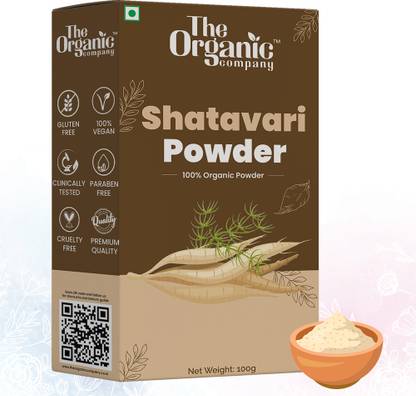 The Organic Company Shatavari Churna Powder For Hair | Breast Milk Growth | Pure Satavar | Edible
