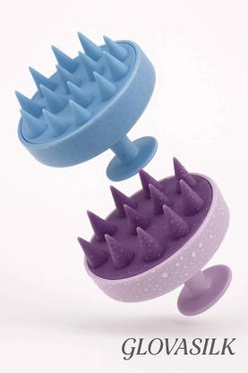 Glovasilk Scalp Massager Combo (2 Pack) | Promote Hair Growth, Stress Relief & Circulation