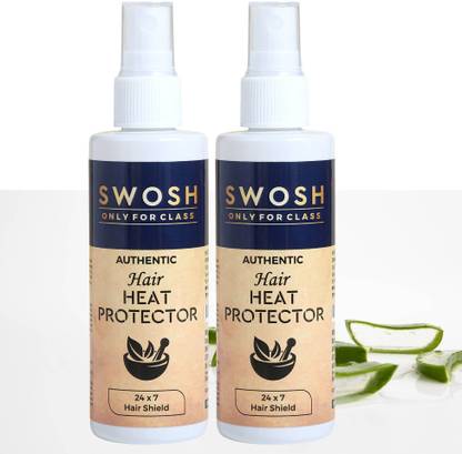 SWOSH Hair Heat protector, Hair Heat Protection Spray For Hair Styling & Straightening Hair Spray