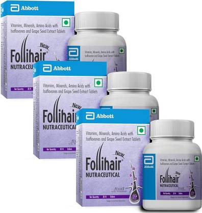 follihair New Nutraceutical 90N (PACK OF 3)