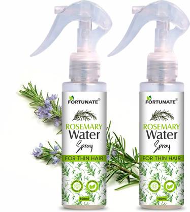 FORTUNATE Rosemary Water Spray for Hair - Pack of 2