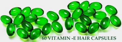 GABBU Vitamin-E Protean Hair Capsule For Anti Hair Fall & Damage Repair