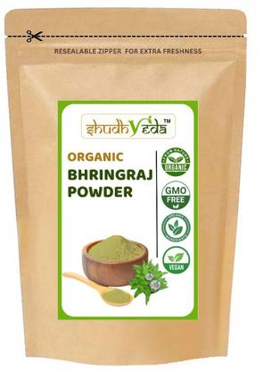 Shudhveda Organic Bhringraj Powder For Nourishment Of Skin And Hair (1 Kg)| Eclipta Alba