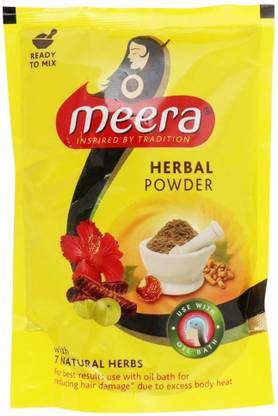 Meera Advanced Herbal Hairwash Powder