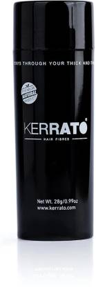 KERRATO HAIR FIBRES Hair Fibres for Thinning Hair(NATURAL-BLACK)