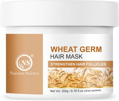Nuerma Science Wheatgerm Hair Mask for Hair Fall Control & Intense Damage Repair
