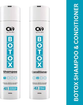 Co Luxury Botox Shampoo & Conditioner Combo | 4X Damage Repair & Frizz Control