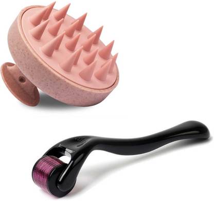 Etszaz 540 Titanium 0.5mm derma & Soft Silicone Bristles Comb Scrubber Brand: Generic