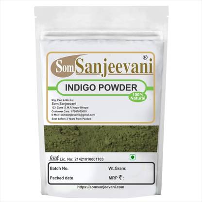 SOMSANJEEVANI INDIGO POWDER Natural Forest ,Pure,& Quality Guaranteed