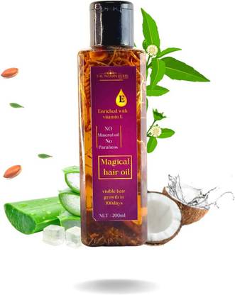 THE INDIAN HERBS Magical Hair Oil natural Rich in omega-3 and omega-6 fatty acids