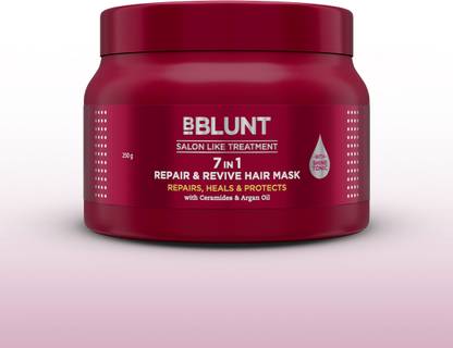 BBlunt 7 in 1 Repair & Revive Hair Mask for Upto 100% Damage Repair