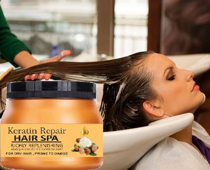 winry Hair mask for dry and frizy hair treatment