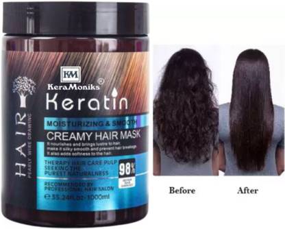 KERAMONIKS PROFESSIONAL Keratin Hair Treatment Cream Deep Repair Hair Cream Keratin Hair MASK SPA