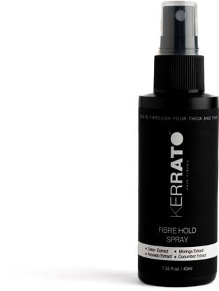 KERRATO HAIR FIBRES Kerrato Hair Fibre Holding Spray FHS-40ml (40 ml)