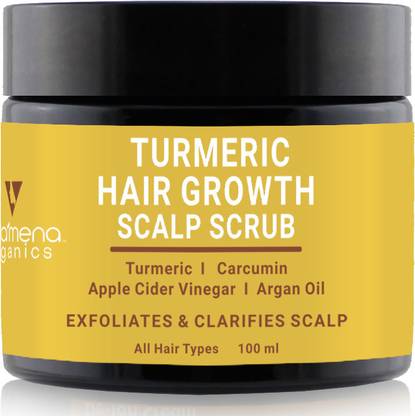 Volamena Turmeric Scalp Scrub I clean & healthy scalp I Turmeric extract & Turmeric oil