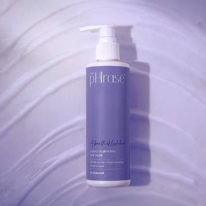 the pHrase Natural Multivitamin Hair mask for Hair fall control|Nourishes|Rejuvenates Mask