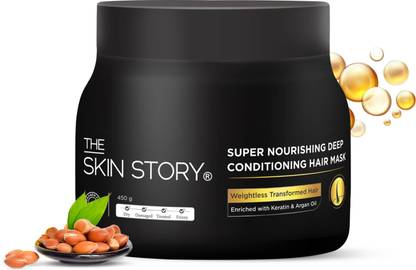 The Skin Story Super Nourishing Deep Conditioning Mask, For Dry , Damaged And Treated Hair