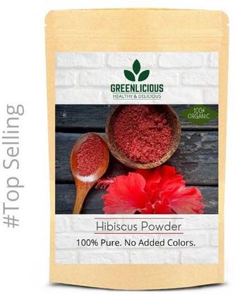 greenlicious Hibiscus Powder For Healthy Hair and Dandruff-free Scalp