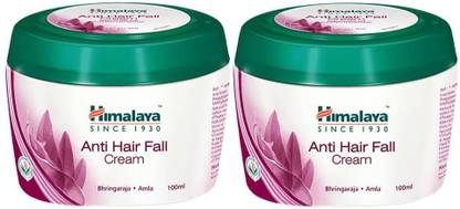 HIMALAYA anti hair fall cream Hair Cream With Bringhraj 100ML PACK OF 2