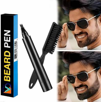 eyurva beard pen filler with beard Brush | beard pen for patchy beard