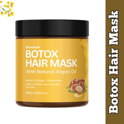 Growkesh Botox Hair Mask for Hair Fall Control & Intense Damage Repair