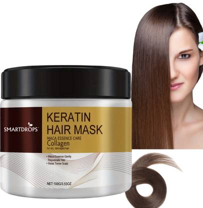 smartdrops Hair Treatment Mask For Keratin Straightened Hair | Straight Hair Mask |