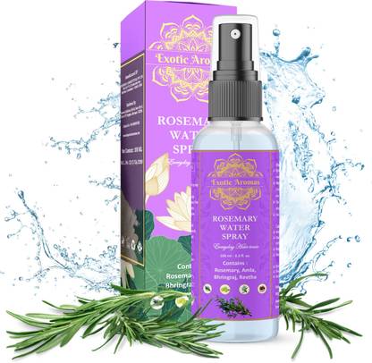 Exotic Aromas Rosemary Water with Anagain and Bhringraj for Hair Fall Control and Growth