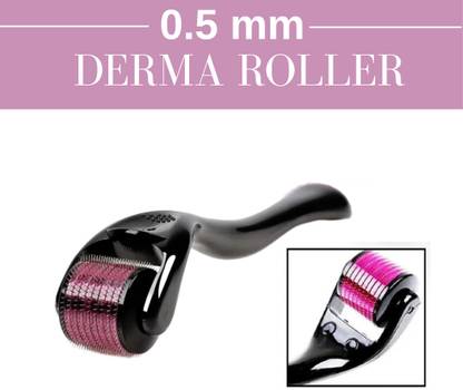 UBRONIK Hair & Beard Regrowth Derma Roller | 0.5mm Titanium Pins