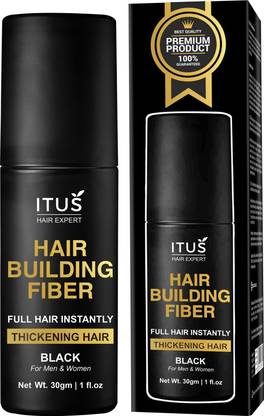 ITUS hair fiber | thick fiber hair | hair fiber black