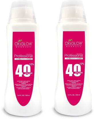 OXYGLOW Herbals Developer 12% 250 ml (Pack of 2)