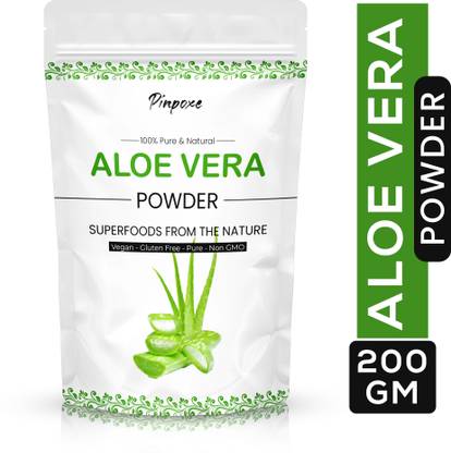 Pinpoxe Pure Natural Herbal & Fresh - Aloe Vera Powder - 200g (Pack of 1)