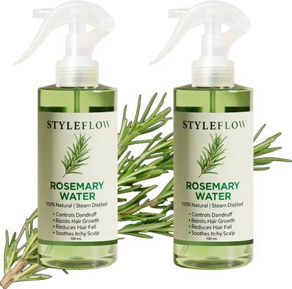 StyleFlow RosemaryWater_Sprayfor Hair Growth, Hair fall Control Natural Hair Spray(200ml)