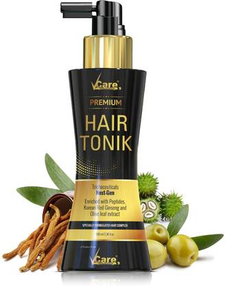 Vcare Day Night Hair Tonic For Men & Women Best Scalp Serum for All Hair Type