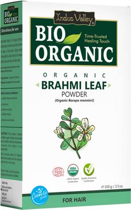 Indus Valley Bio Organic 100% Pure Brahmi Powder