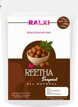 Ralxi Reetha seeds For All Type Of Hair for Hair Growth