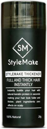stylemake Hair Building Fiber, Hair Loss Concealer - Black