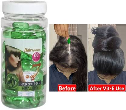 luzimaisa Best Vitamin E Hair Capsule For Growth Shinning Damage Repair 0221 soft Hair Volumizer oil