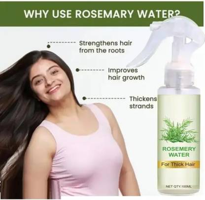 Rudvya ROSEMARY WATER FOR HAIR GROWTH AND THICK LONG HAIR Hair Spray