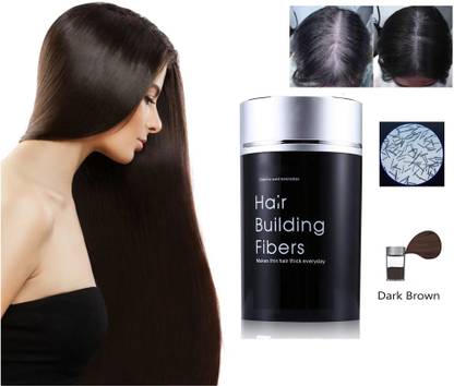 luzimaisa Hair Building Fiber Black Medium Hold Hair Volumizer Hair fibers 0221 HAIR HOLD Hair Volumizer POWDER