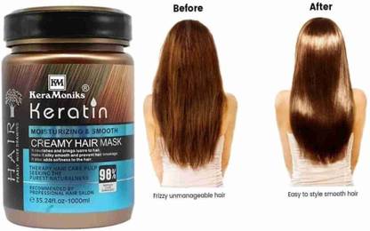 KERAMONIKS PROFESSIONAL Creamy Keratin Nourishing Hair Treatment Mask 1000 ml
