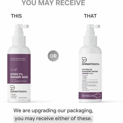Dermatouch Rosemary Water Spray For Hair Growth (50 ml)