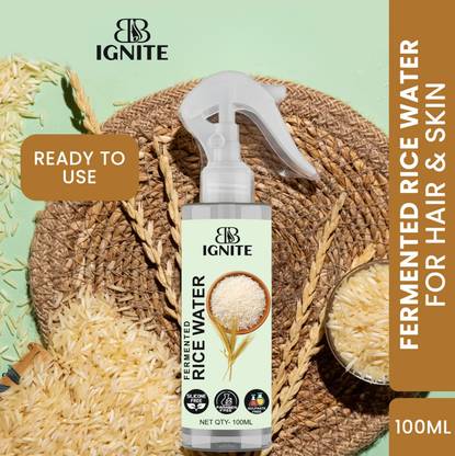 BB IGNITE Fermented Rice Water | Rice Water For Hair | Silky Hair | Elastic & Glowy Skin