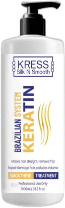 Kress Brazilian system Keratin hair treatment | for Smooth and Soft Hair