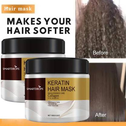 smartdrops Keratin Hair Treatment Cream For Smooth,strong & Silky Hair | Hair Mask