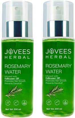 Jovees Herbal Rosemary Water Hair Growth Spray | Controls Hair Fall | Lightweight & Non-Greasy